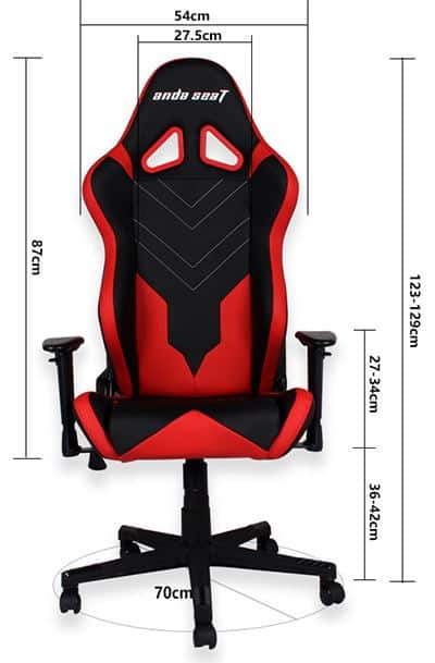 安德斯特 AndaSeat AXE Series AD4-02 Gaming Chair電競椅 (黑紅/黑藍)