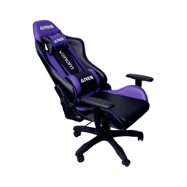 Ares Venom Series Gaming Chair 專業電競椅(黑紫色)